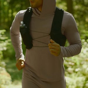 Conquer Reform Long Sleeve With Hood - Gravel