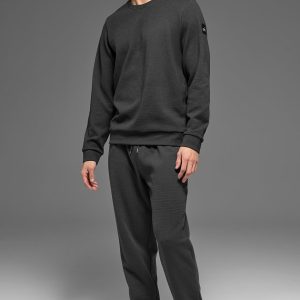Waffle Lounge Jogger - Anthracite