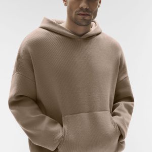 Scholar Hooded Sweater - Gravel