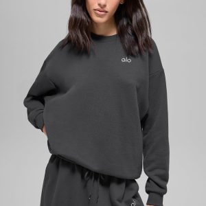 Accolade Crew Neck Pullover - Anthracite