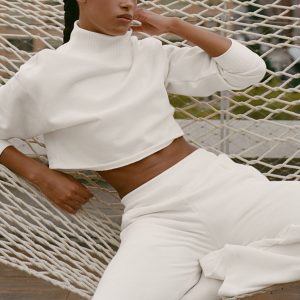 Cropped Serenity Coverup - Ivory