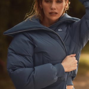 Captivate Puffer - Bluestone