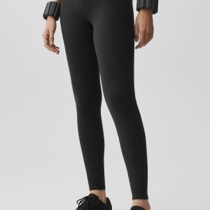Airbrush Mid-Rise Legging - Black