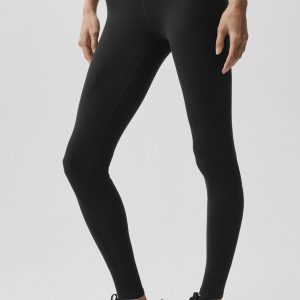 Airbrush Low-Rise 7/8 Legging - Black