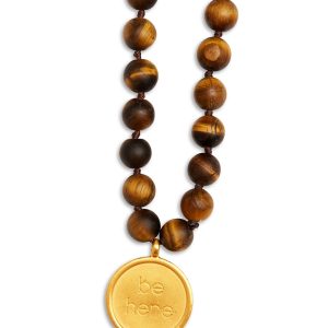 Tiger’s Eye Mala Necklace