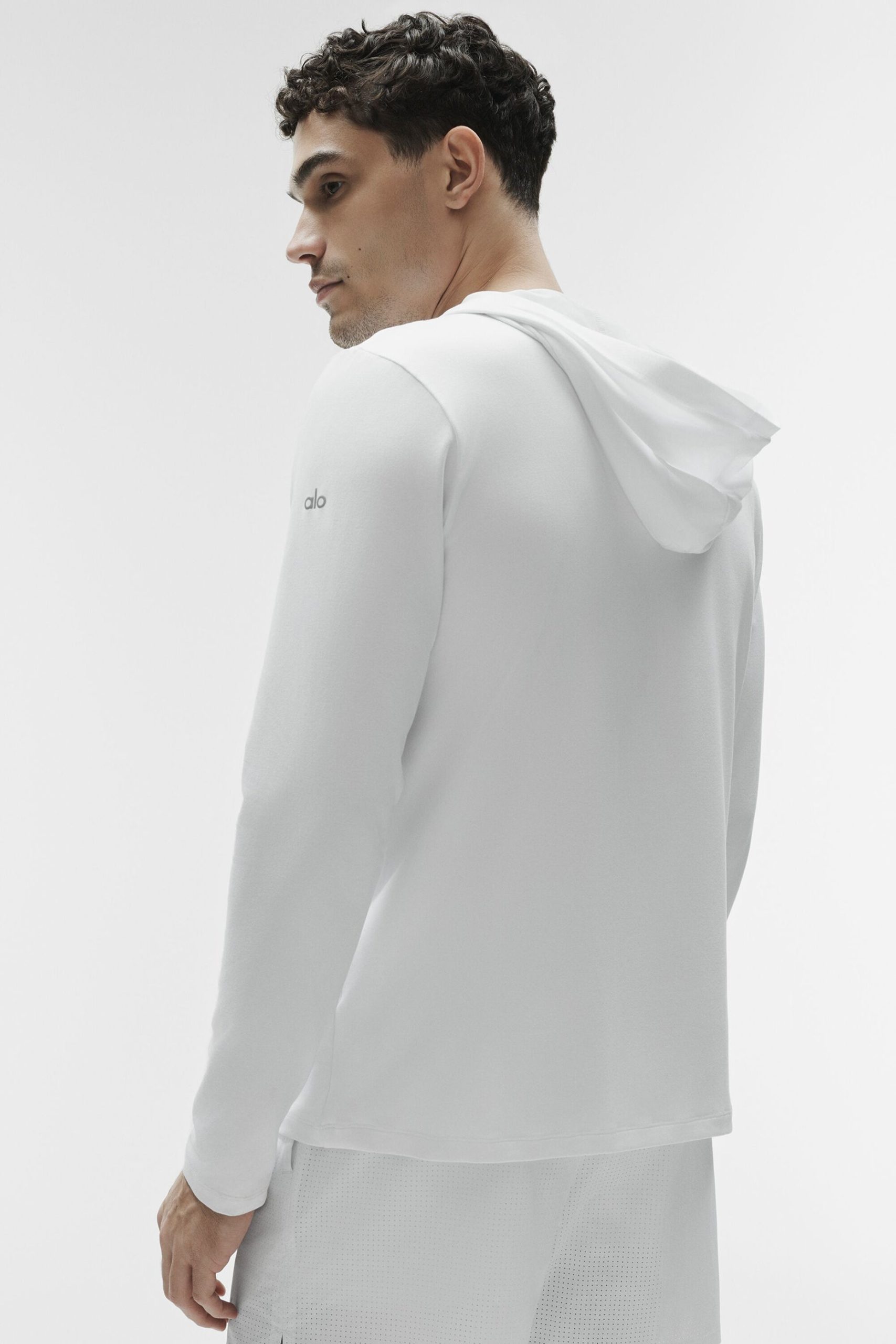 Conquer Reform Long Sleeve With Hood - White - Image 4