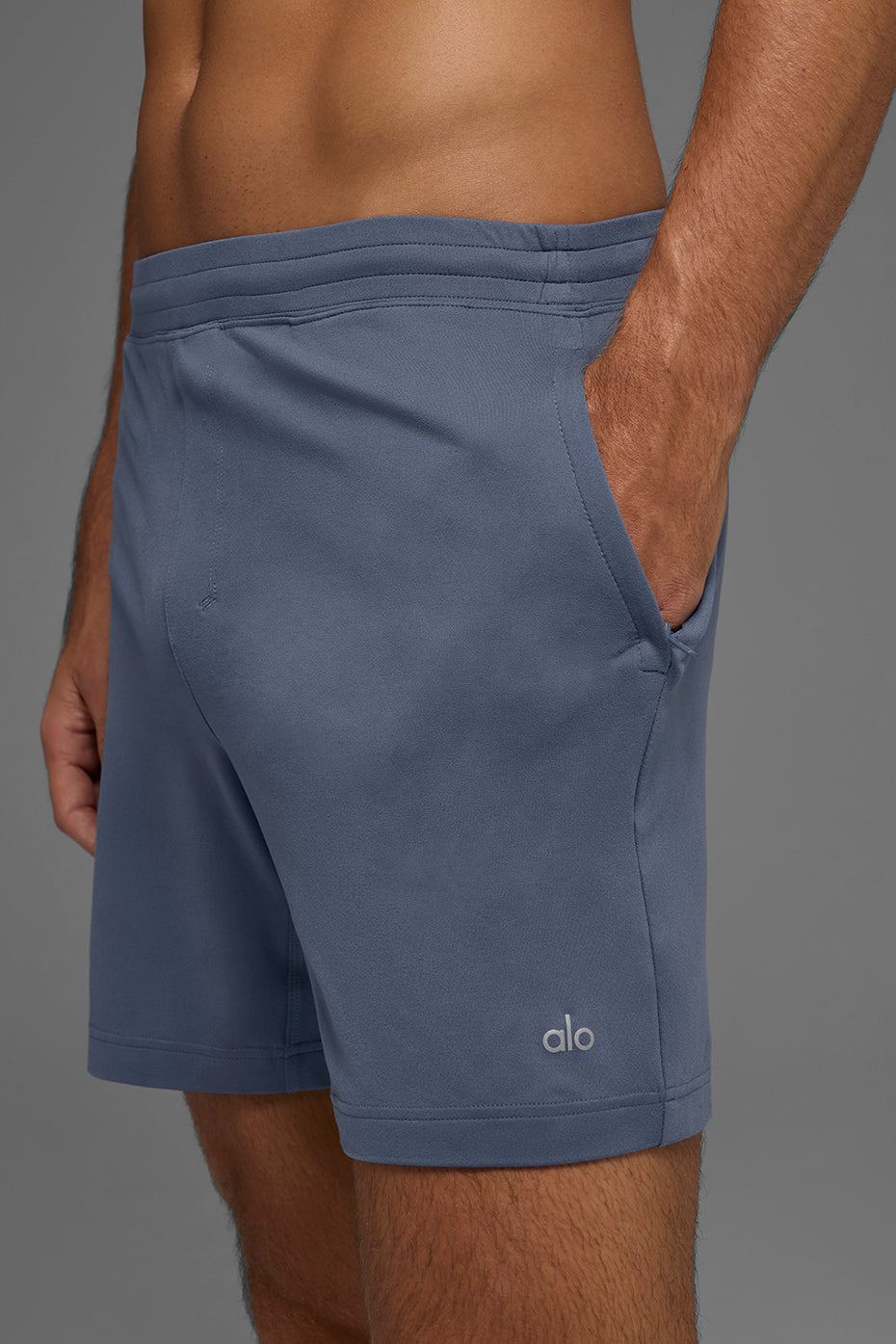 7" Conquer React Performance Short - Bluestone - Image 2