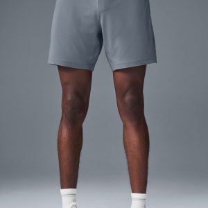 7" Conquer React Performance Short - Steel Grey