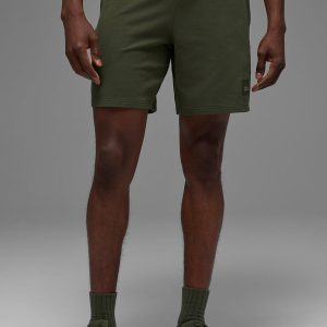 7" Double Take Short - Green Olive