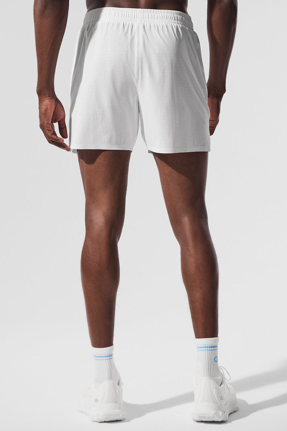 5" Traction Running Short - White - Image 4