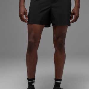 5" Traction Running Short - Black