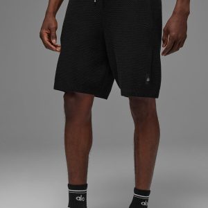 7" Sports Club Sweater Knit Short - Black