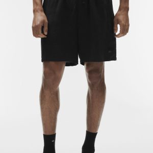 7" Linen Days Short - Black