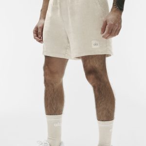 7" Linen Days Short - Bone