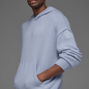 Wool Cashmere New Class Hoodie - Winter Frost