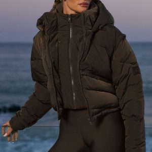 Glacier Puffer - Espresso